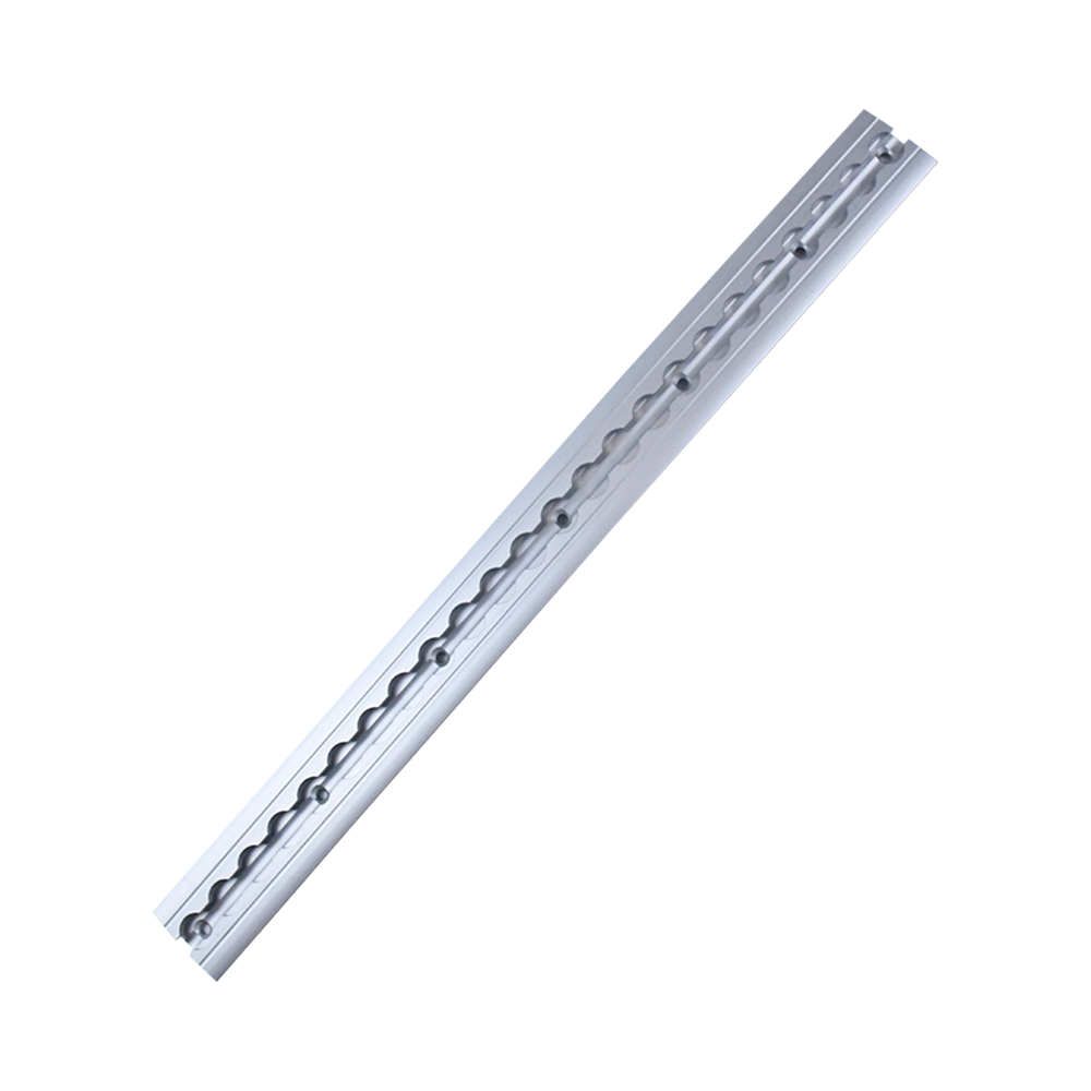 Đường ray chữ L có mặt bích bằng nhôm 12'