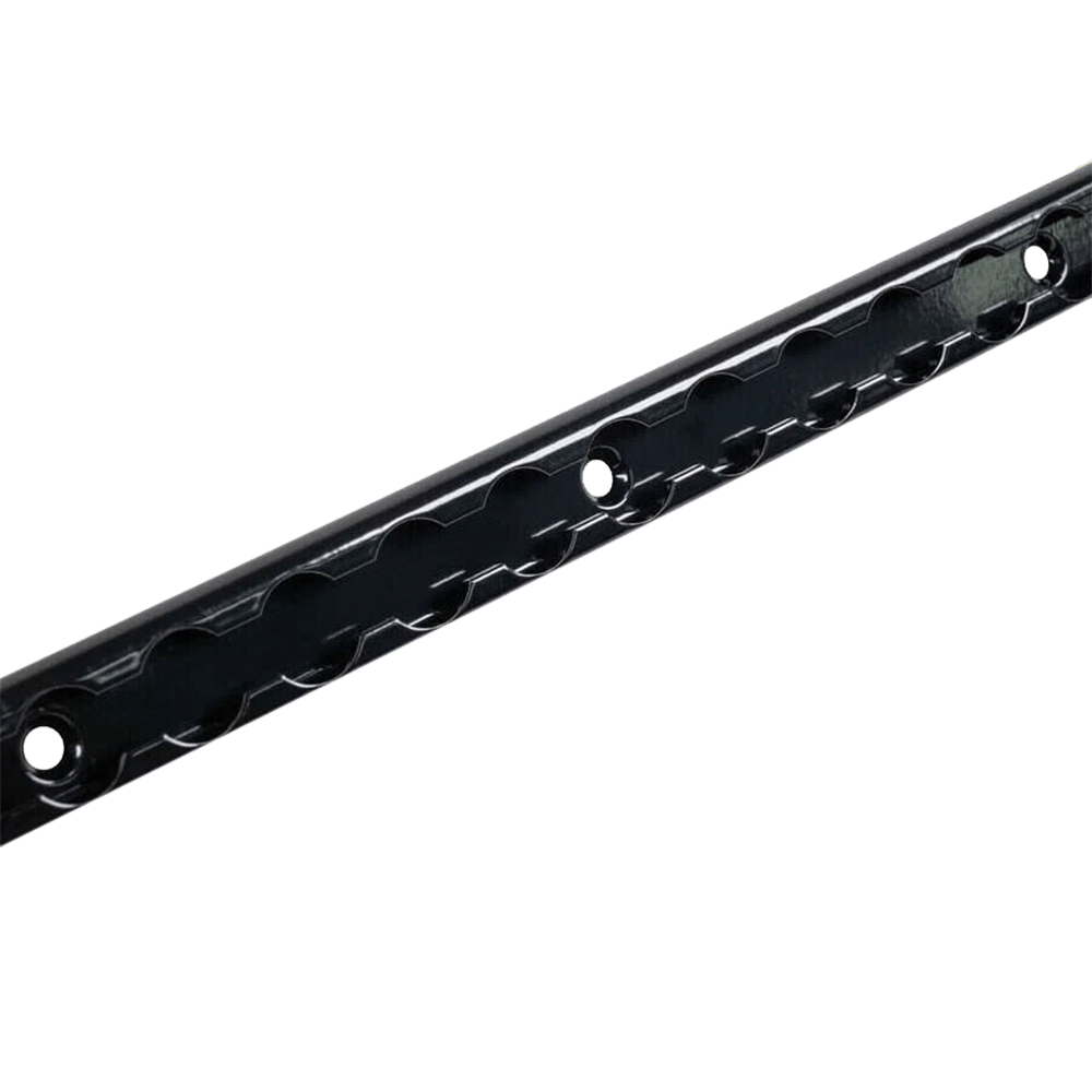 Đường ray chữ L bằng nhôm Anodized đen 72'