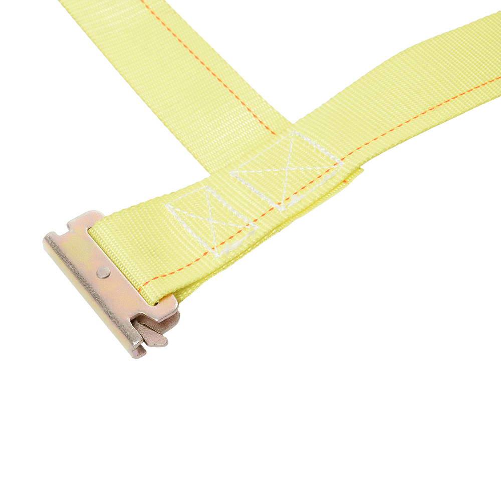Lưới chở hàng bằng vải polyester có dây đai rơ-moóc Ratchet Buckles và móc chữ E