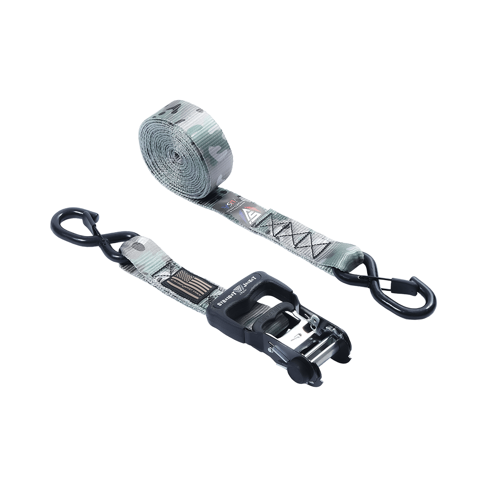 Ngụy trang Cao su Ratchet Khóa Tay cầm Thuyền Xe ATV Roof Rack Dây đeo Ngụy trang Cao su Ratchet Khóa Tay cầm Thuyền Xe ATV Roof Rack Dây đeo