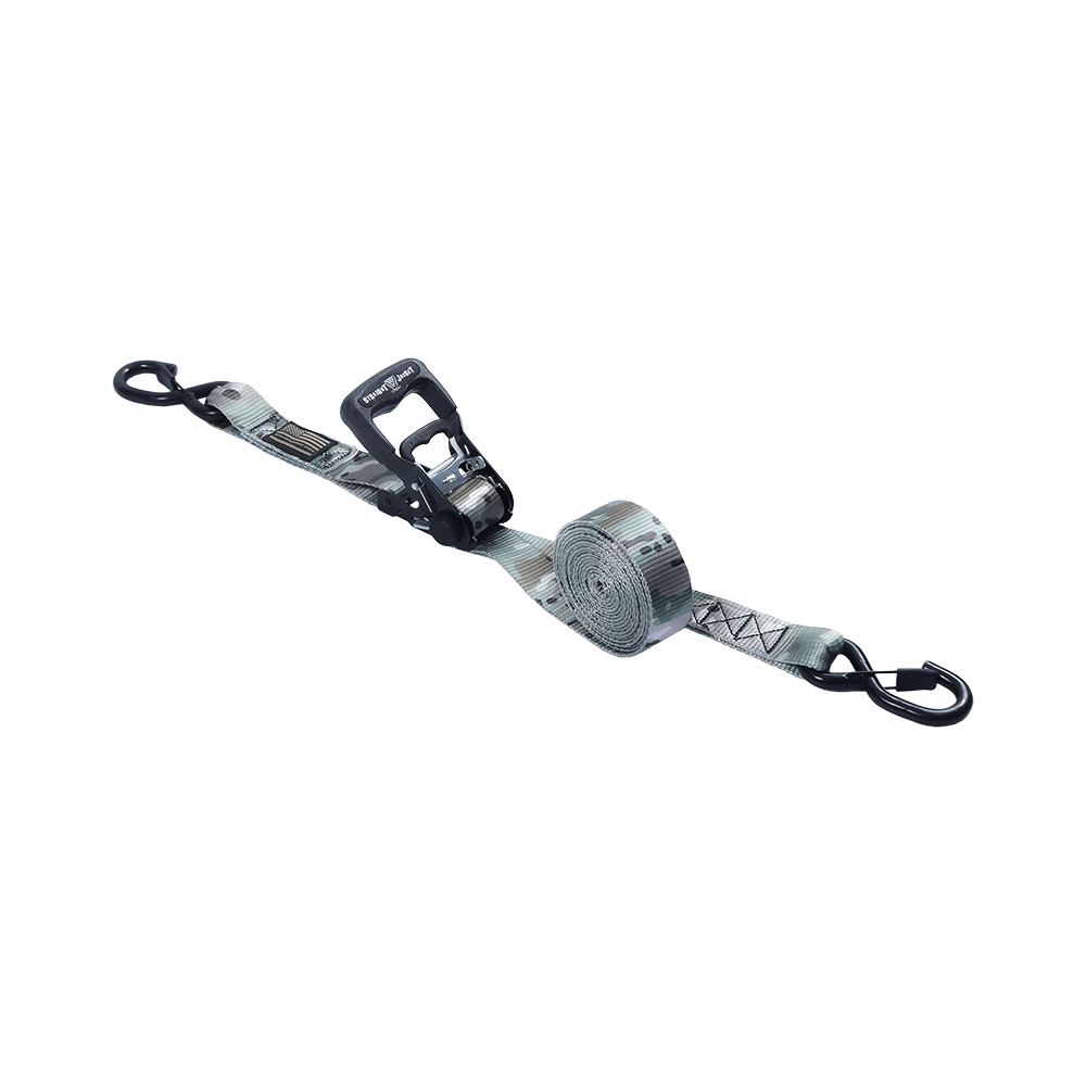 Ngụy trang Cao su Ratchet Khóa Tay cầm Thuyền Xe ATV Roof Rack Dây đeo
