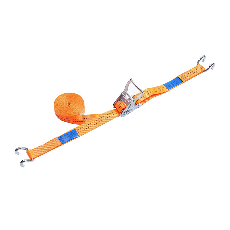 Kẽm trắng Tay cầm bằng thép ngắn Dây đeo Ratchet 2T Móc chữ U được thiết kế để vận chuyển hàng hóa bằng xe tải phẳng