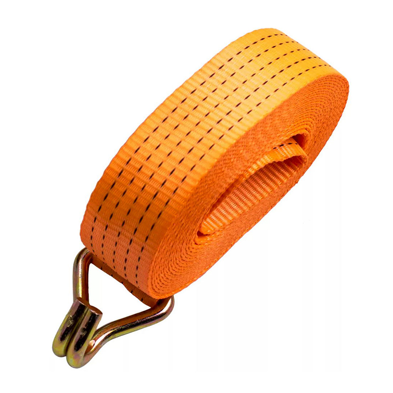 Xe tải vận tải hạng nặng 50mm 5t Dây đai tải hàng hóa bằng vải polyester