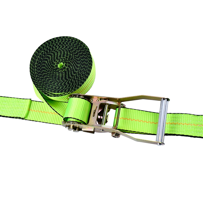 Dây đeo bánh cóc màu xanh lá cây 4' X 30' có móc phẳng