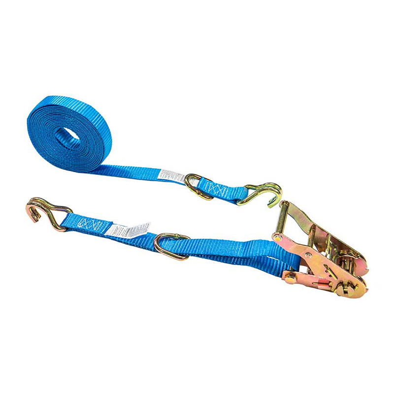Logo tùy chỉnh Dây đeo Ratchet 1'' X 15' với J-Hook và D-Ring