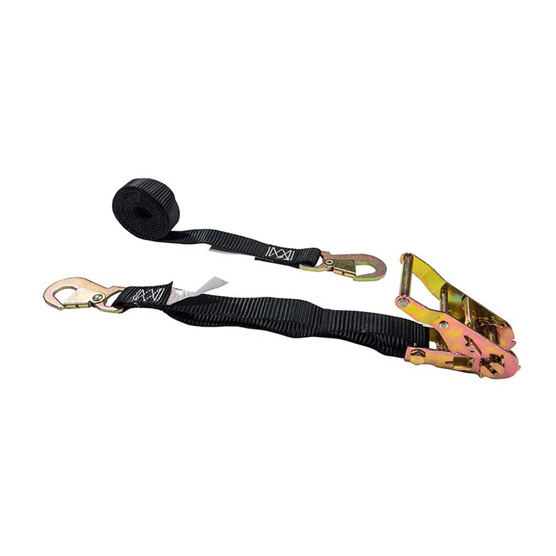 Dây đeo khóa Ratchet 1 '' X 6 '' có móc khóa phẳng Dây đeo khóa Ratchet 1 '' X 6 '' có móc khóa phẳng