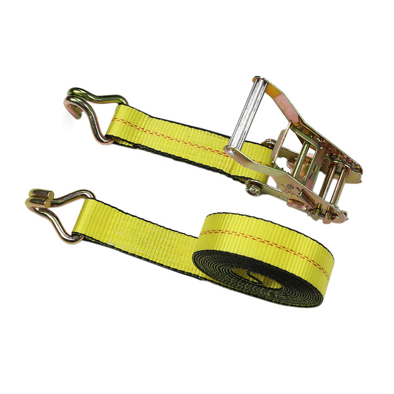 Dây đeo bánh cóc viền đen bền 2 inch có móc xoắn