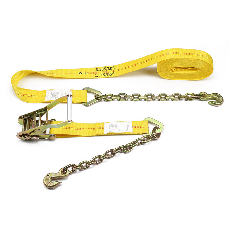 Dây đeo Ratchet đôi Redline 2 inch có phần mở rộng neo xích