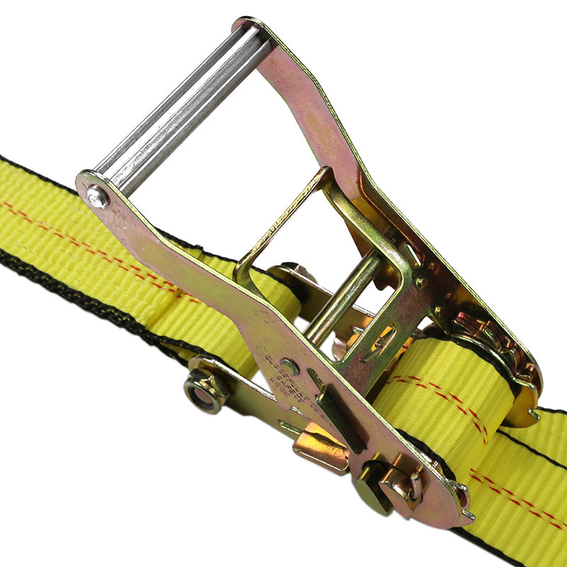 Dây đeo bánh cóc viền đen bền 2 inch có móc xoắn