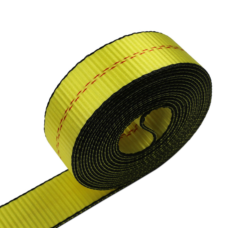 Dây đeo bánh cóc viền đen bền 2 inch có móc xoắn