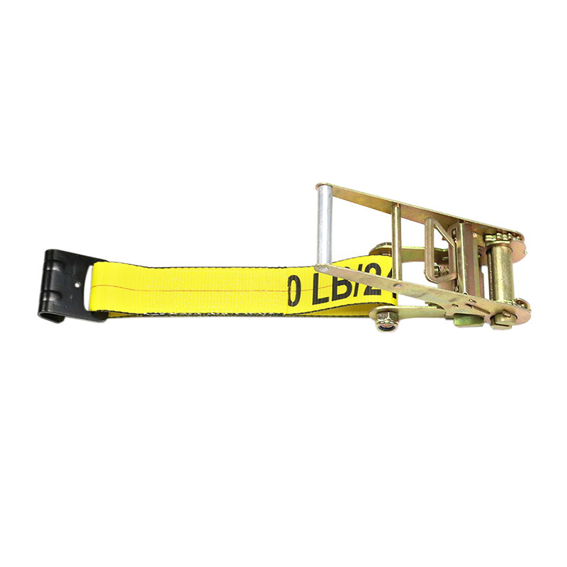 Dây đeo bánh cóc hạng nặng 3 inch có móc phẳng cho xe tải rơ moóc Dây đeo bánh cóc hạng nặng 3 inch có móc phẳng cho xe tải rơ moóc