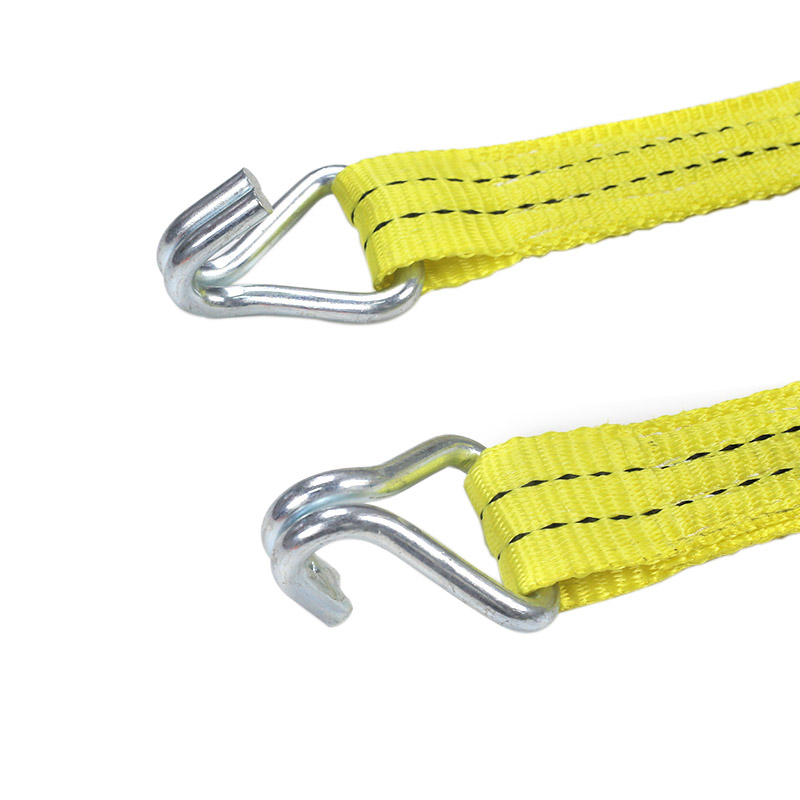 Dây đai Ratchet có tay cầm bọc cao su 35mm 2t để vận chuyển hàng hóa