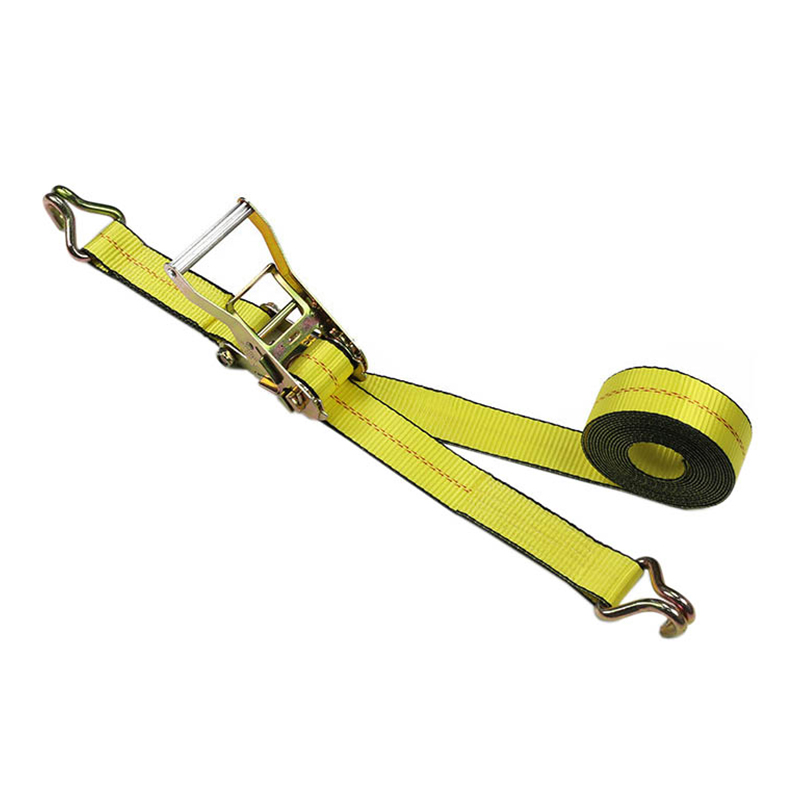 Dây đeo bánh cóc viền đen bền 2 inch có móc xoắn