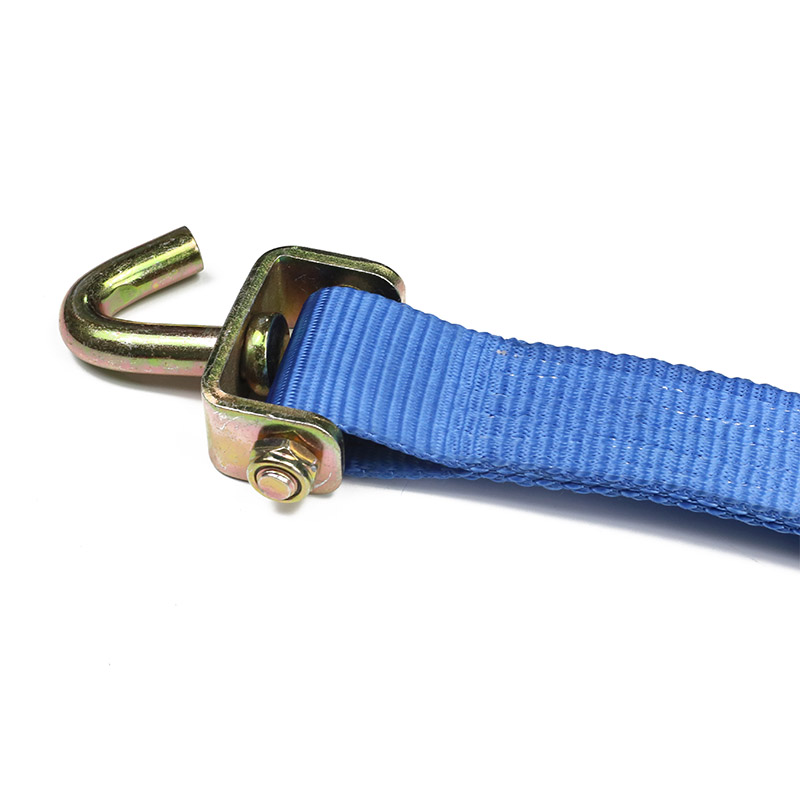 Móc xoay và khối cao su có dây đeo Ratchet hạng nặng 2INCH