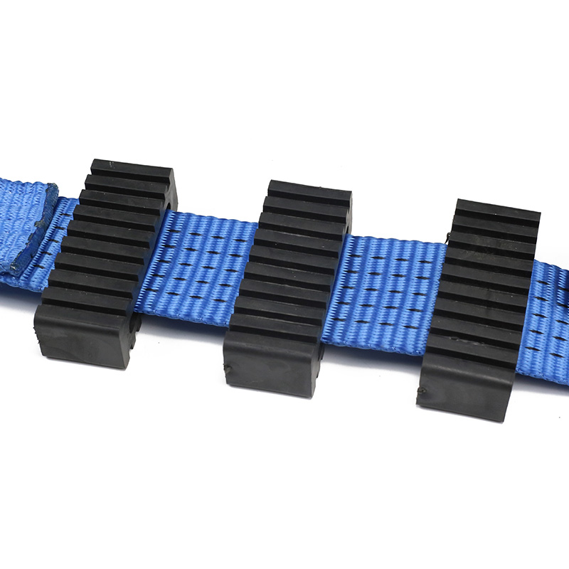 Móc xoay và khối cao su có dây đeo Ratchet hạng nặng 2INCH