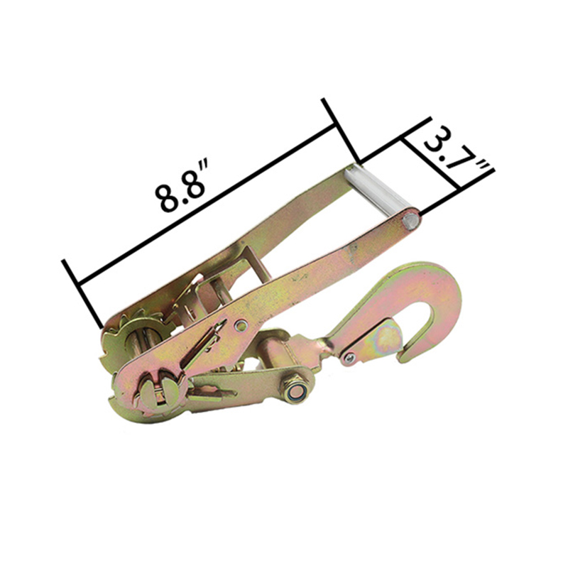 Dây buộc bánh xe lốp 2INCH có thể điều chỉnh bằng vòng móc D