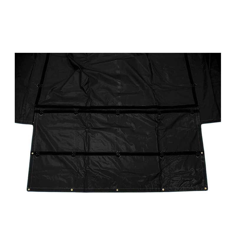 Vật liệu phủ hiệu suất cao đặc biệt là Heavy Duty Lumber Black Tarp