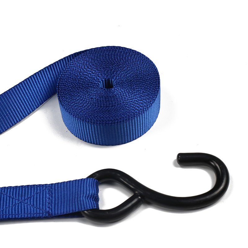 Dây đai Ratchet 25MM Móc loại S Châu Âu